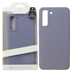 Etui na telefon Samsung Galaxy S21 FE 5G Just Must Candy - szare (Lavender Grey)
