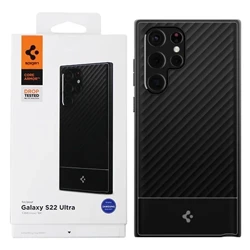 Etui na telefon Samsung Galaxy S22 Ultra Spigen Core Armor - czarne