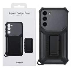 Etui na telefon Samsung Galaxy S23 Plus Rugged Gadget Case - czarne