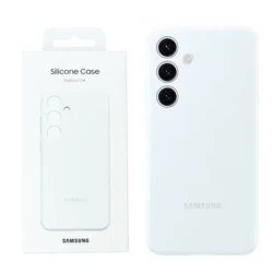 Etui na telefon Samsung Galaxy S24 Silicone Case - białe (White)