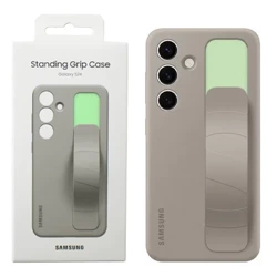Etui na telefon Samsung Galaxy S24 Standing Grip Case - beżowe (Taupe)
