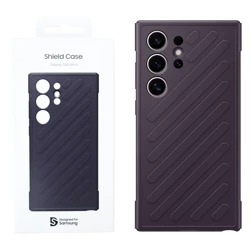 Etui na telefon Samsung Galaxy S24 Ultra Shield Case - fioletowe (Dark Violet)