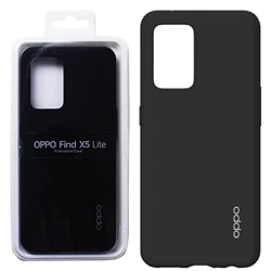 Etui silikonowe do Oppo Find X5 Lite Protective Case - czarne