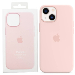 Etui silikonowe na Apple iPhone 13 - różowe (Chalk Pink)
