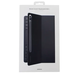 Etui z klawiaturą Samsung Galaxy Tab S9/ S9 5G Book Cover Keyboard Slim - czarne