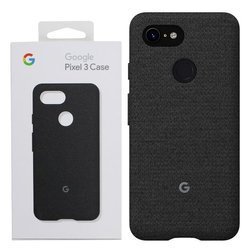 Google Pixel 3 etui Fabric Case GA00486 - czarny