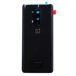 Klapka baterii do OnePlus 8 Pro - czarna (Onyx Black)