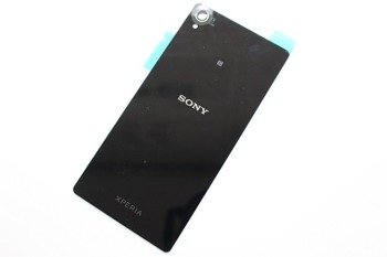 Klapka baterii z klejem i anteną NFC DO Sony Xperia Z3 - czarna