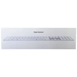 Klawiatura Apple Magic Keyboard with Numeric Keypad (układ hiszpański) - biała