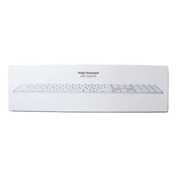 Klawiatura Apple Magic Keyboard with Touch ID and Numeric Keypad (układ francuski) - biała