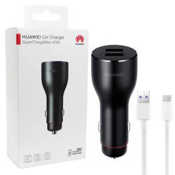 Ładowarka samochodowa Huawei CP37 Quick Charge/ Super Charge z kablem USB Typ-C  - 4A