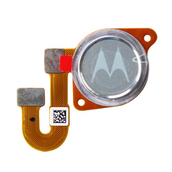 Motorola Moto G 5G taśma z czytnikiem linii papilarnych - srebrny (Frosted Silver)