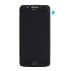 Motorola Moto G5 wyświetlacz LCD z ramką  - czarny