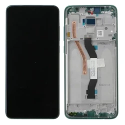 Oryginalny wyświetlacz LCD z ramką do Xiaomi Redmi Note 8 Pro - zielony (Forest Green)