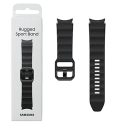 Pasek do Samsung Galaxy Watch 4/ 4 Classic/ 5/ 5 Pro/ 6/ 6 Classic Rugged Sport Band 20 mm M/L - czarny