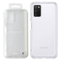 Samsung Galaxy A03s etui Soft Clear Cover EF-QA038TTEGEU - transparentne