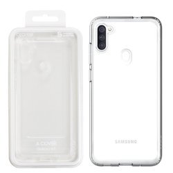 Samsung Galaxy A11 etui silikonowe Araree A Cover GP-FPA115KDATW -  transparentne
