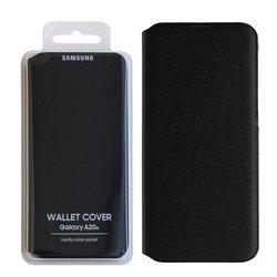 Samsung Galaxy A20e etui Wallet Cover EF-WA202PBEGWW - czarny