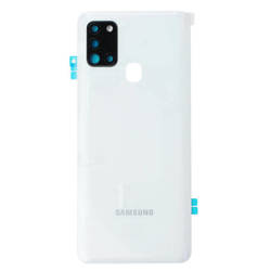 Samsung Galaxy A21S klapka baterii - biała