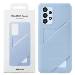 Samsung Galaxy A33 5G etui Card Slot Cover EF-OA336TLEGWW - błękitne (Arctic Blue)