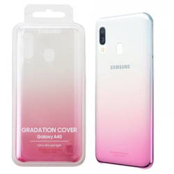 Samsung Galaxy A40 etui Gradation Cover EF-AA405CPEGWW - półprzezroczysty różowy