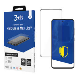 Samsung Galaxy A51/ Galaxy A52/ A52s szkło hartowane na cały ekran 3mk Protection Hard Glass Max Lite - czarne