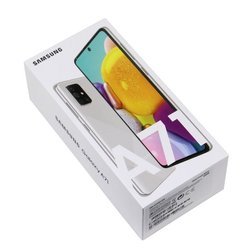 Samsung Galaxy A71 oryginalne pudełko - srebrne