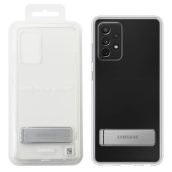 Samsung Galaxy A72 etui Clear Standing Cover EF-JA725CTEGWW - transparentny