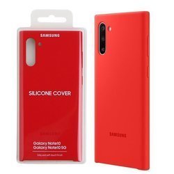 Samsung Galaxy Note 10 etui Silicone Cover EF-PN970TREGWW -  czerwone