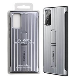 Samsung Galaxy Note 20 etui Protective Standing Cover EF-RN980CSEGWW - srebrne