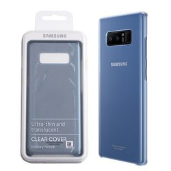 Samsung Galaxy Note 8 etui Clear Cover EF-QN950CNEGWW - niebieski (Deep Blue)