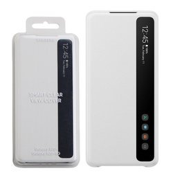 Samsung Galaxy S20 Plus etui Smart Clear View Cover EF-ZG985CWEGEU -  białe