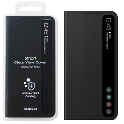 Samsung Galaxy S21 FE 5G etui Smart Clear View Cover EF-ZG990CBEGEE -  czarne