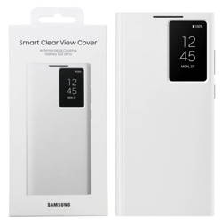 Samsung Galaxy S22 Ultra etui Smart Clear View Cover EF-ZS908CWEGEW - białe