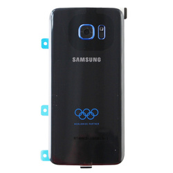 Samsung Galaxy S7 Edge klapka baterii - czarna (Black Olympic)