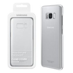 Samsung Galaxy S8 etui Clear Cover EF-QG950CSEGWW - transparentny (Silver)