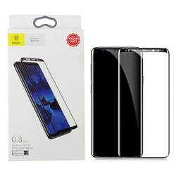 Samsung Galaxy S9 Plus szkło hartowane na cały wyświetlacz Baseus - czarne