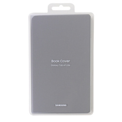 Samsung Galaxy Tab A7 Lite etui Book Cover EF-BT220PSEGWW - jasnoszare