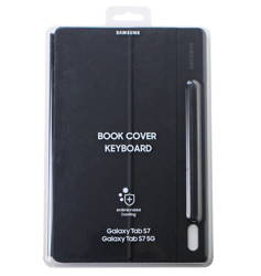 Samsung Galaxy Tab S7 11.0/ Tab S8 etui z klawiaturą Book Cover Keyboard EF-DT870UBEGEU - czarne
