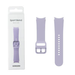 Samsung Galaxy Watch 4/ Watch 4 Classic/ Watch 5/ Watch 5 Pro 20 mm pasek Sport Band S/M ET-SFR86SVEGEU - fioletowy