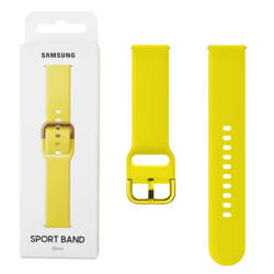 Samsung Watch Active/ Active 2 20 mm pasek Sport Band ET-SFR50MYEGWW -  żółty
