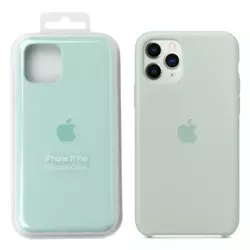 Silikonowe etui Apple Silicone Case do iPhone 11 Pro - seledynowe (Beryl)