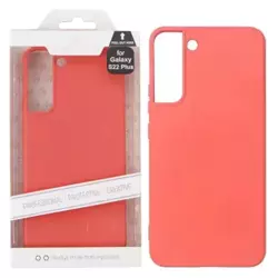 Silikonowe etui Just Must Candy do Samsung Galaxy S22 Plus - koralowe (Coral Red)