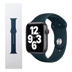 Silikonowy pasek Apple Watch 42/ 44/ 45/ 49 Ultra Sport Band - ciemnozielony (Mallard Green)