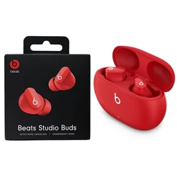 Słuchawki bezprzewodowe Beats Studio Buds Apple iPhone iPad - czerwone