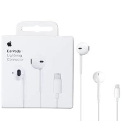 Słuchawki przewodowe Apple EarPods Lightning Connector - białe