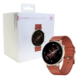 Smartwatch Huawei Watch GT 2 42mm - brązowy (Chesnut Red)