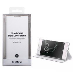 Sony Xperia XA1 etui Style Cover Stand SCSG30 - białe