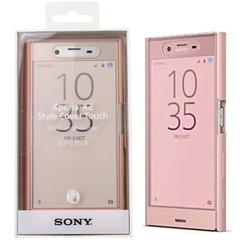 Sony Xperia XZ etui dotykowe Style Cover Touch SCTF10 - różowe