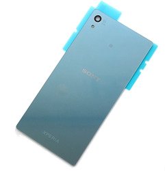 Sony Xperia Z3+/ Z3+ Dual SIM klapka baterii z klejem - błękitna (Aqua)